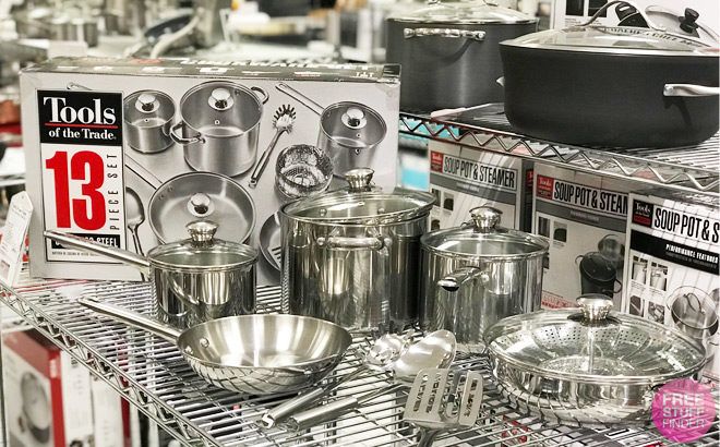 Tools Of The Trade Stainless Steel 13 Pc Cookware Set Review Phoenix   Tools Of The Trade Stainless Steel 13 Pc. Cookware Set 